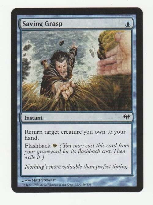 Magic the Gathering 1993-2012 (NM) - Saving Grasp - Dark Ascension