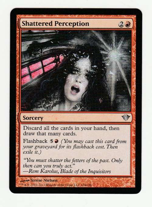 Magic the Gathering 1993-2012 (NM) - Shattered Perception - Uncommon - Dark Ascension