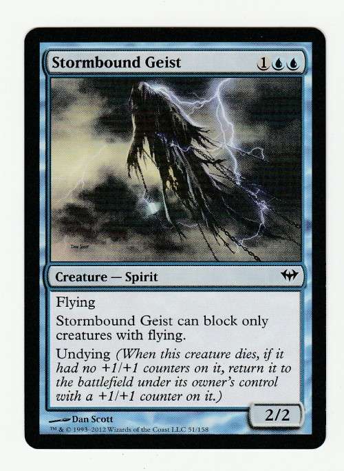 Magic the Gathering 1993-2012 (NM) - Stormbound Geist - Dark Ascension