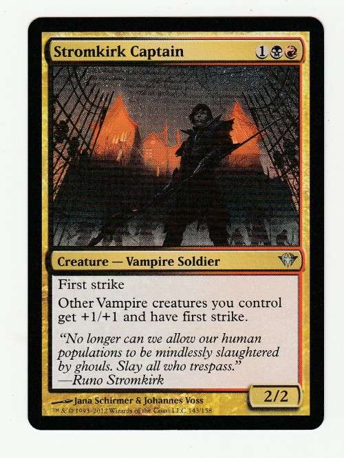 Magic the Gathering 1993-2012 (NM) - Stormkirk Captain - Uncommon - Dark Ascension