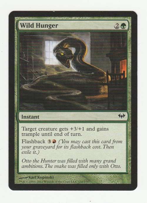 Magic the Gathering 1993-2012 (NM) - Wild Hunger - Dark Ascension