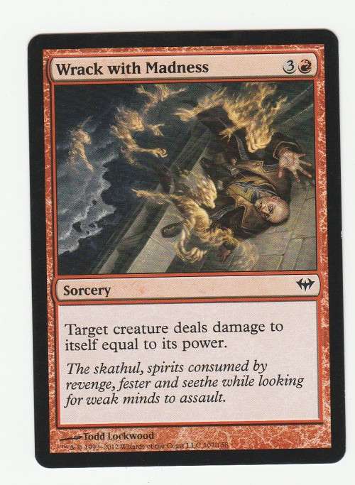 Magic the Gathering 1993-2012 (NM) - Wrack with Madness - Dark Ascension