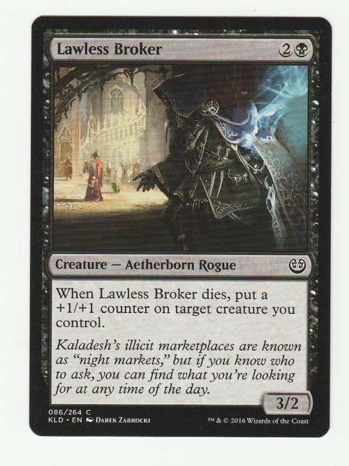 Magic the Gathering 2016 - Lawless Broker - Kaladesh