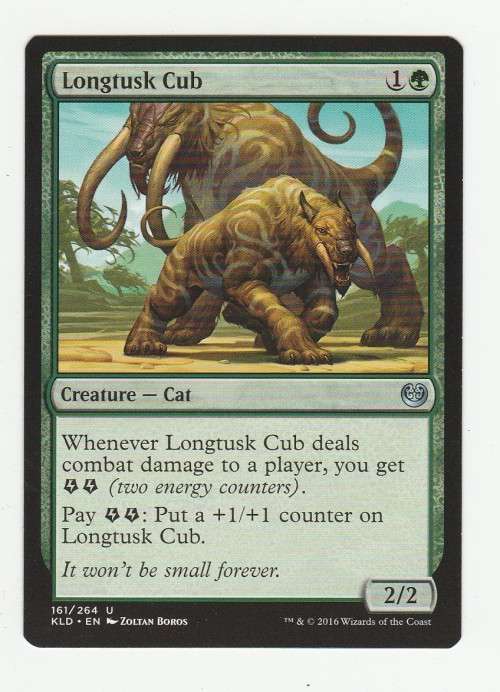 Magic the Gathering 2016 - Longtusk Cub - Uncommon - Kaladesh