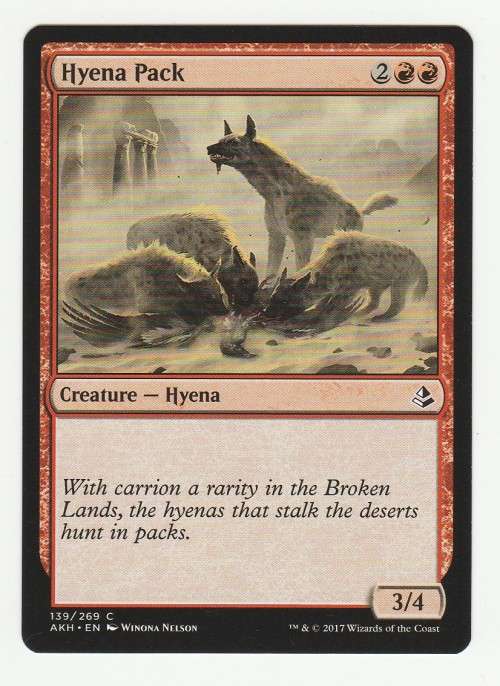 Magic the Gathering 2017 (NM) - Hyena Pack - Amonkhet