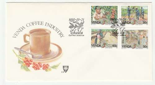 1988 Venda The Coffee Industry FDC 2.9