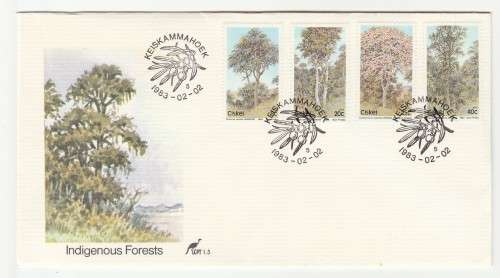 1983 Ciskei Indigenous Forest Trees FDC 1.5 & Blocks
