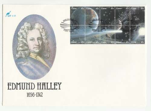 1986 Ciskei Astronomy: Halley`s Comet FDC 1.17