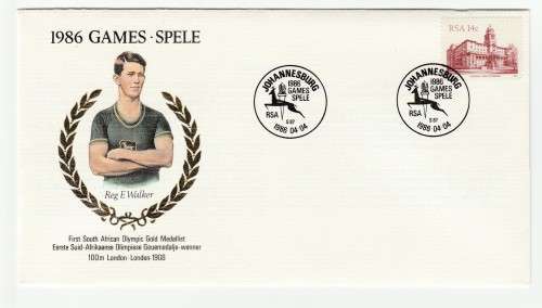 1986 RSA RSA Games 1986 Commemorate FDC