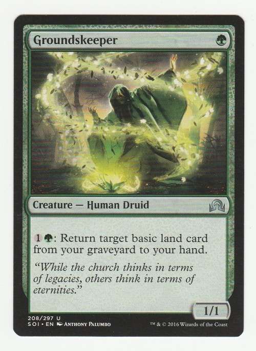 Magic the Gathering 2016 (NM) - Groundskeeper - Uncommon - Innistrad