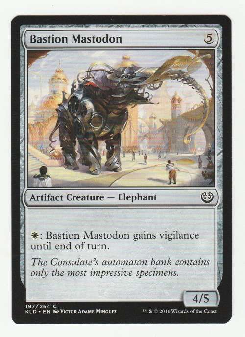 Magic the Gathering 2016 (NM) - Bastion Mastodon - Common - Kaladesh