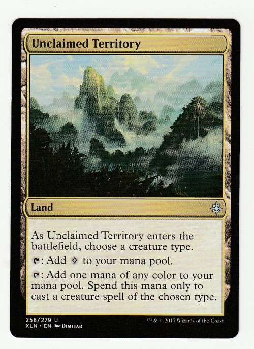 Magic the Gathering 2017 (NM) - Unclaimed Territory - Uncommon - Ixalan