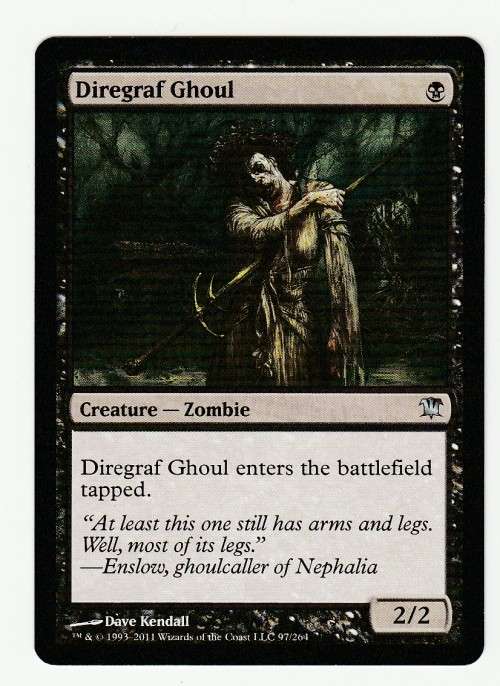 Magic the Gathering 1993 - 2011 (NM) - Diregraf Ghoul - Uncommon - Innistrad