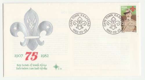 1982 RSA Boy Scouts FDC 3.34