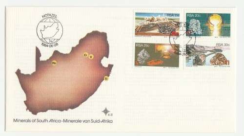 1984 RSA Strategic Minerals FDC 4.8