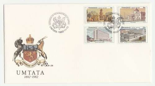 1982 Transkei Umtata 1882-1982 FDC 1.28