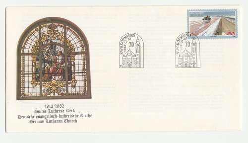 1982 South-West Africa German Evangelical Lutheran Church Commemorative Cover
