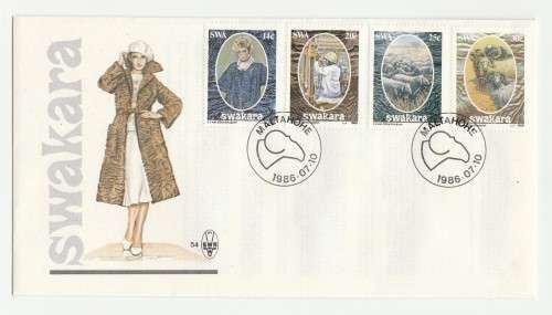1986 South-West Africa The Karakul Industry FDC 54