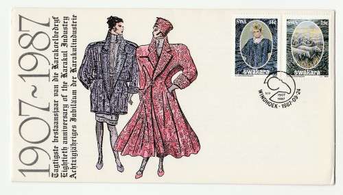 1987 South-West Africa 80th Anniversary of the Karakul Industry Commemorative Cover
