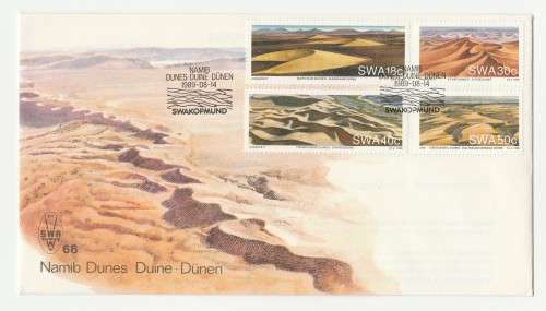 1989 South-West Africa Namib Dunes FDC 66