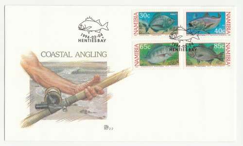 1994 Namibia Coastal Angling FDC 2.2