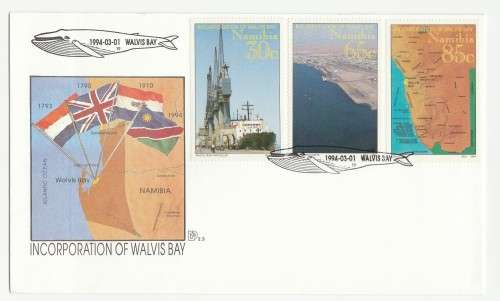 1994 Namibia Incorporation of Walvis Bay FDC 2.3