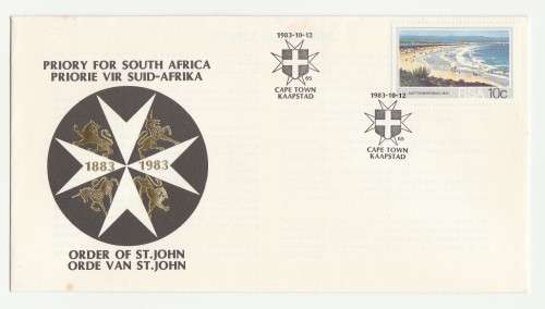 1983 RSA Priory for South Africa Order of St. John Commemorative Cover
