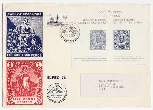 1976 RSA OLFU 76 ELPEX Commemorative Cover