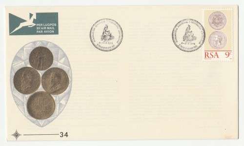 1974 RSA Numismatic Convention FDC 34