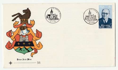 1974 RSA DF Malan FDC 35