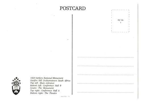 1976 RSA 1820 Settlers national Monument FDC & Postcard Set