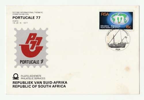 1977 RSA Portucale 77 Date-stamp Card Set (RSA & SWA)