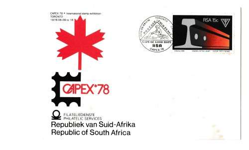 1978 RSA CAPEX 78 Date-stamp Card