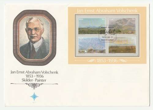 1978 RSA Jan Ernst Abraham Volchenk FDC 3.10 & S2 Set