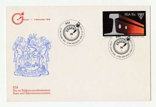 1978 RSA ESSEN Date-stamp Card