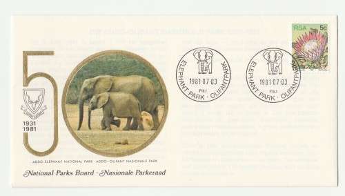 1981 RSA 50 Years - National Parks Board Commemorative Cover Set