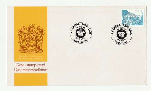 1982 RSA Life Line National Conference Commemorative Cover & Date-stamp Set