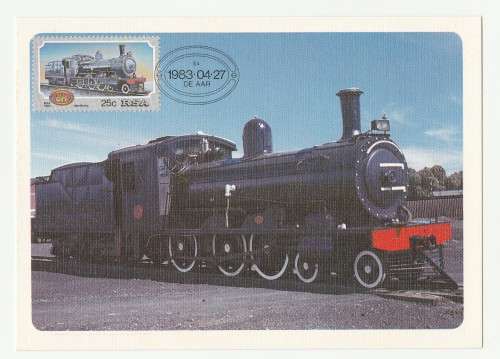 1983 RSA Steam Locomotives FDC 4.4 & Postcard Set