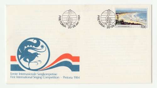 1984 RSA 1st International Singing Competition Commemorative Cover