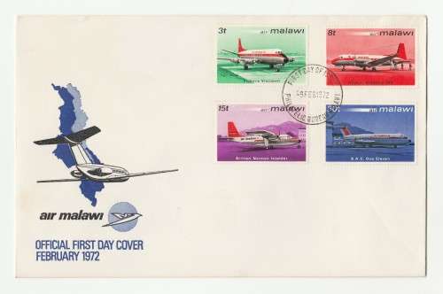 1972 Malawi Airways FDC