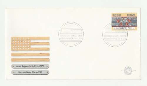 1976 Nederland 1779 - 1976 Bicentennial Independence of the USA FDC 149