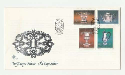1985 RSA Cultural Heritage - Cape Silver FDC 4.14
