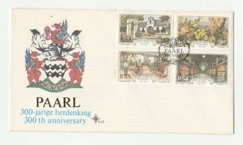 1987 RSA Paarl FDC 4.22