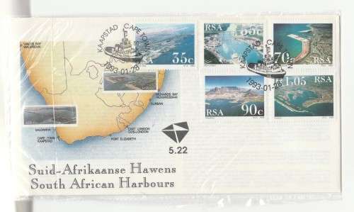 1993 RSA South African Harbours FDC 5.22