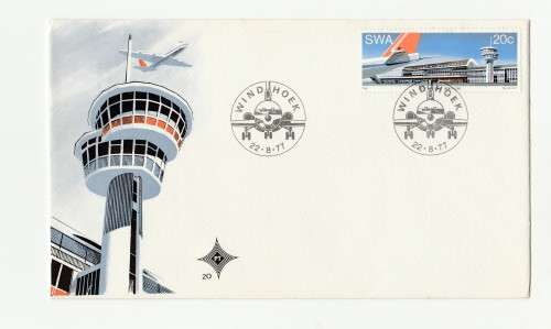 1977 South-West Africa  J.G. Strijdom Airport FDC 20