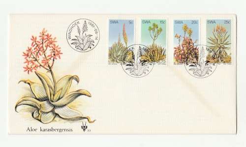 1981 South-West Africa Aloes FDC 33
