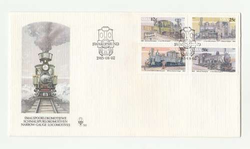 1985 South-West Africa Narrow-Gauge Locomotives FDC 50