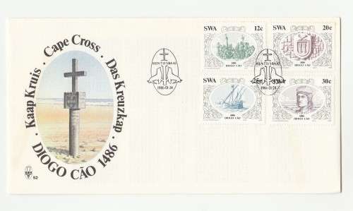 1986 South-West Africa Discoveries FDC 52