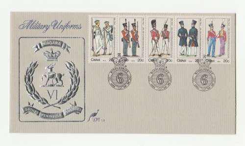 1983 Ciskei Military Uniforms FDC 1.8