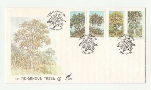1984 Ciskei Indigenous Forrest Trees 2nd set of the Series FDC 1.9 2